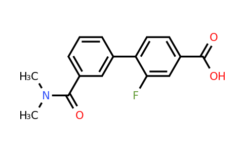 1262008-45-6 | 4-[3-(N,N-Dimethylaminocarbonyl)phenyl]-3-fluorobenzoic acid