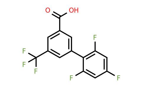 1262008-75-2 | 3-(2,4,6-Trifluorophenyl)-5-trifluoromethylbenzoic acid