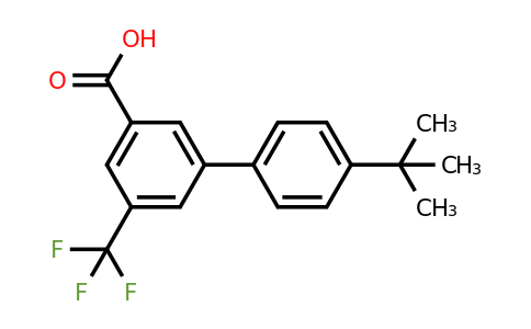 1262009-16-4 | 3-(4-T-butylphenyl)-5-trifluoromethylbenzoic acid