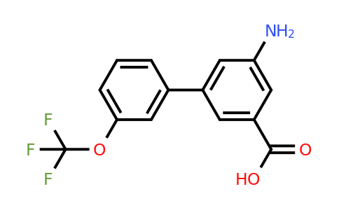 1262010-12-7 | 3-Amino-5-(3-trifluoromethoxyphenyl)benzoic acid
