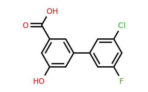 1262010-14-9 | 3-(3-Chloro-5-fluorophenyl)-5-hydroxybenzoic acid