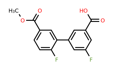 1262010-18-3 | 5-Fluoro-3-(2-fluoro-5-methoxycarbonylphenyl)benzoic acid