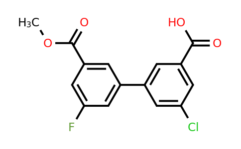1262010-25-2 | 5-Chloro-3-(3-fluoro-5-methoxycarbonylphenyl)benzoic acid