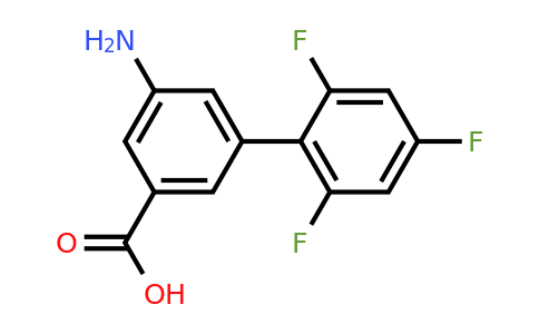 1262010-30-9 | 3-Amino-5-(2,4,6-trifluorophenyl)benzoic acid