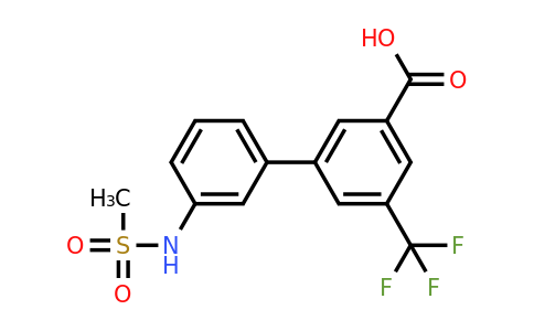 1262010-46-7 | 3-(3-Methylsulfonylaminophenyl)-5-trifluoromethylbenzoic acid