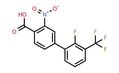 1262010-64-9 | 4-(2-Fluoro-3-trifluoromethylphenyl)-2-nitrobenzoic acid