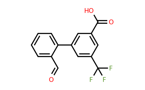 1262010-90-1 | 3-(2-Formylphenyl)-5-trifluoromethylbenzoic acid