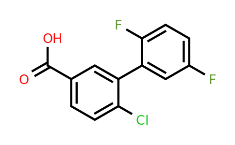 1262011-53-9 | 4-Chloro-3-(2,5-difluorophenyl)benzoic acid