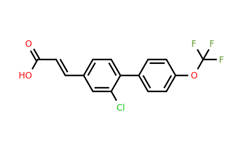 1262012-55-4 | 2-Chloro-4'-(trifluoromethoxy)biphenyl-4-acrylic acid
