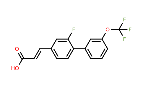 1262012-73-6 | 2-Fluoro-3'-(trifluoromethoxy)biphenyl-4-acrylic acid