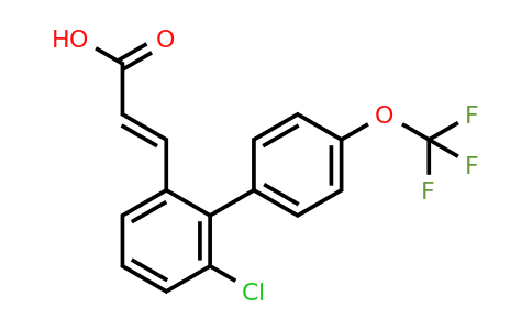 1262012-78-1 | 6-Chloro-4'-(trifluoromethoxy)biphenyl-2-acrylic acid