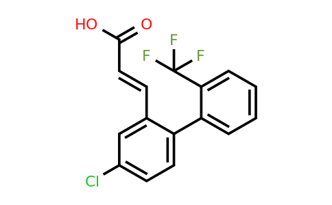 1262013-25-1 | 3-(4-Chloro-2'-(trifluoromethyl)biphenyl-2-yl)-acrylic acid