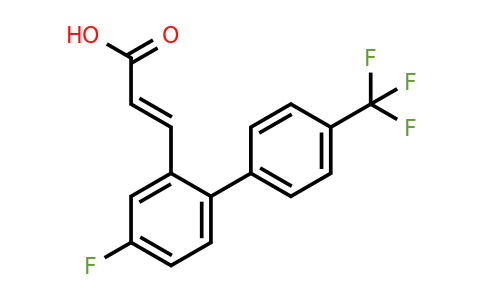 1262013-31-9 | 3-(4-Fluoro-4'-(trifluoromethyl)biphenyl-2-yl)-acrylic acid