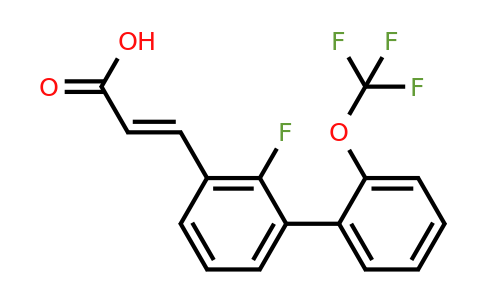 1262013-50-2 | 2-Fluoro-2'-(trifluoromethoxy)biphenyl-3-acrylic acid