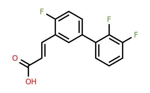 1262015-13-3 | 4,2',3'-Trifluorobiphenyl-3-acrylic acid
