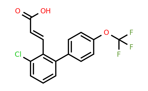 1262018-60-9 | 3-Chloro-4'-(trifluoromethoxy)biphenyl-2-acrylic acid
