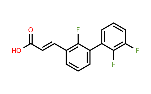 1262018-61-0 | 2,2',3'-Trifluorobiphenyl-3-acrylic acid