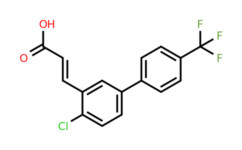 1262018-68-7 | 3-(4-Chloro-4'-(trifluoromethyl)biphenyl-3-yl)-acrylic acid