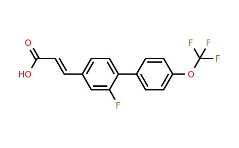 1262019-34-0 | 2-Fluoro-4'-(trifluoromethoxy)biphenyl-4-acrylic acid