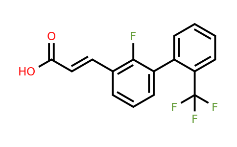 1262019-76-0 | 3-(2-Fluoro-2'-(trifluoromethyl)biphenyl-3-yl)-acrylic acid