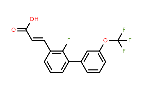 1262019-89-5 | 2-Fluoro-3'-(trifluoromethoxy)biphenyl-3-acrylic acid