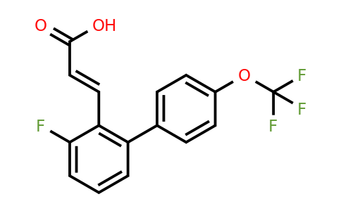 1262019-90-8 | 3-Fluoro-4'-(trifluoromethoxy)biphenyl-2-acrylic acid