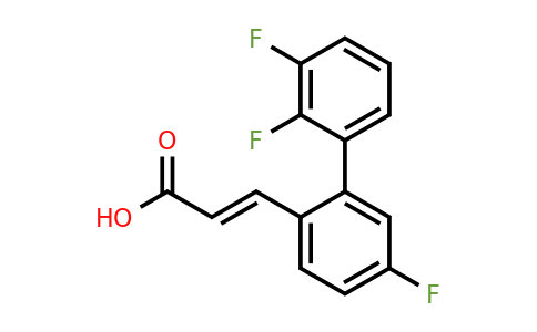 1262020-10-9 | 5,2',3'-Trifluorobiphenyl-2-acrylic acid