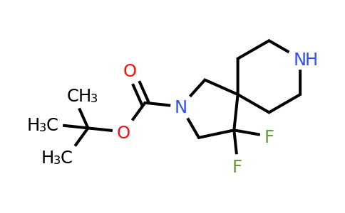 1263180-19-3 | tert-butyl 4,4-difluoro-2,8-diazaspiro[4.5]decane-2-carboxylate