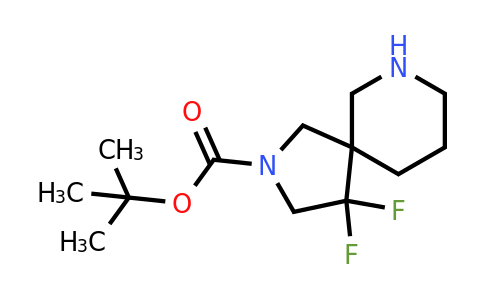 1263181-23-2 | tert-butyl 4,4-difluoro-2,7-diazaspiro[4.5]decane-2-carboxylate