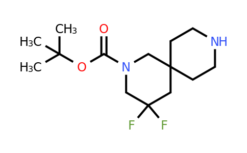 1263181-42-5 | tert-butyl 4,4-difluoro-2,9-diazaspiro[5.5]undecane-2-carboxylate