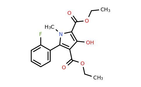 1263215-30-0 | Diethyl 5-(2-fluorophenyl)-3-hydroxy-1-methyl-1H-pyrrole-2,4-dicarboxylate