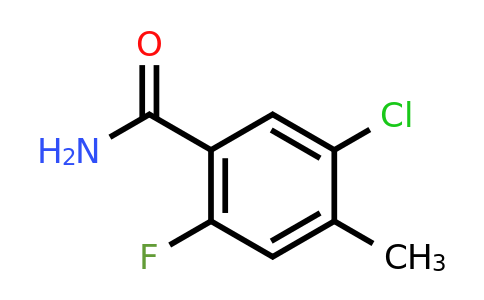 1263274-77-6 | 5-Chloro-2-fluoro-4-methylbenzamide