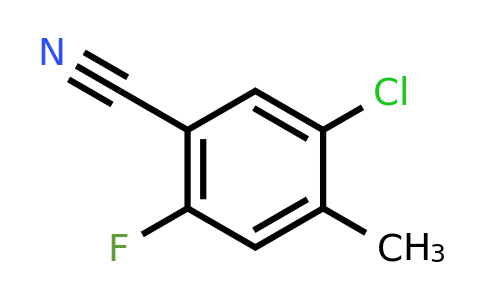 1263275-77-9 | 5-Chloro-2-fluoro-4-methylbenzonitrile