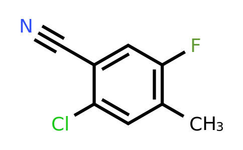 1263277-09-3 | 2-Chloro-5-fluoro-4-methylbenzonitrile
