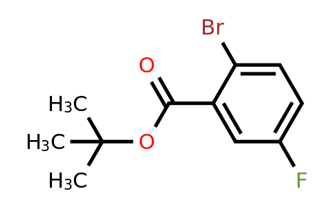 1263281-14-6 | tert-Butyl 2-bromo-5-fluorobenzoate