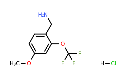 1263286-39-0 | (4-Methoxy-2-(trifluoromethoxy)phenyl)methanamine hydrochloride