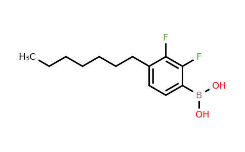 126334-37-0 | (2,3-Difluoro-4-heptylphenyl)boronic acid