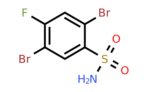 1263377-19-0 | 2,5-Dibromo-4-fluorobenzenesulfonamide