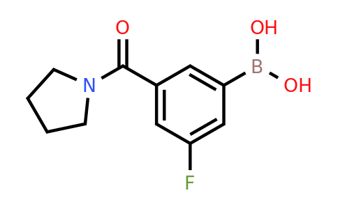 1264616-18-3 | 3-Fluoro-5-(1-pyrrolidinylcarbonyl)benzeneboronic acid