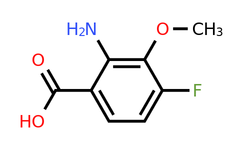 126480-32-8 | 2-Amino-3-methoxy-4-fluorobenzoic acid