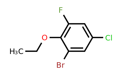 1265218-86-7 | 1-Bromo-5-chloro-2-ethoxy-3-fluorobenzene