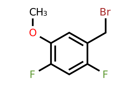 1266115-13-2 | 2,4-Difluoro-5-methoxybenzylbromide