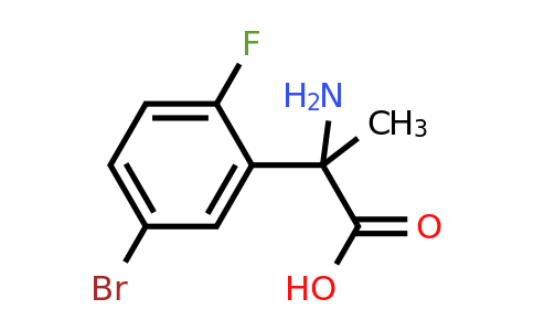 1266784-23-9 | 2-Amino-2-(5-bromo-2-fluorophenyl)propanoic acid