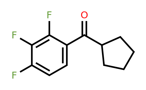 1267006-34-7 | Cyclopentyl(2,3,4-trifluorophenyl)methanone
