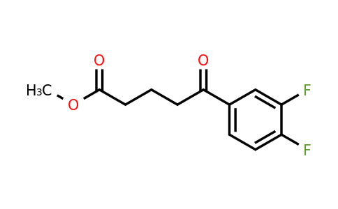 1267217-42-4 | Methyl 5-(3,4-difluorophenyl)-5-oxopentanoate