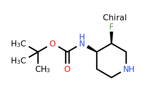 1268521-83-0 | tert-Butyl N-[cis-3-fluoropiperidin-4-yl]carbamate