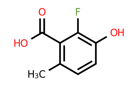 1268718-24-6 | 2-Fluoro-3-hydroxy-6-methylbenzoic acid