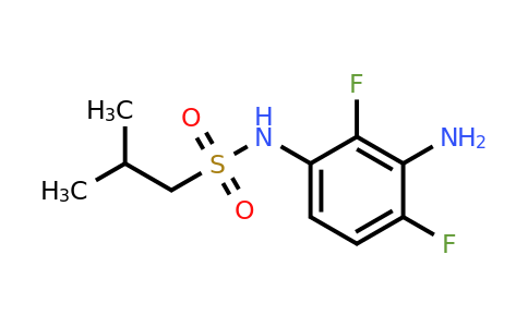 1269421-10-4 | N-(3-Amino-2,4-difluorophenyl)-2-methylpropane-1-sulfonamide