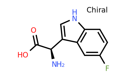 1270001-27-8 | (R)-2-Amino-2-(5-fluoro-1H-indol-3-yl)acetic acid