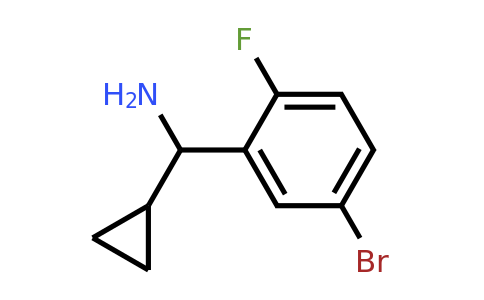 1270377-73-5 | (5-Bromo-2-fluorophenyl)(cyclopropyl)methanamine